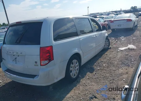 2014 Dodge Grand Caravan Se из США, поврежденный, VIN 2C4RDGBGXER264564